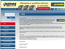Tablet Screenshot of pneubrno.cz